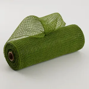 10" Fabric Mesh: Moss Green