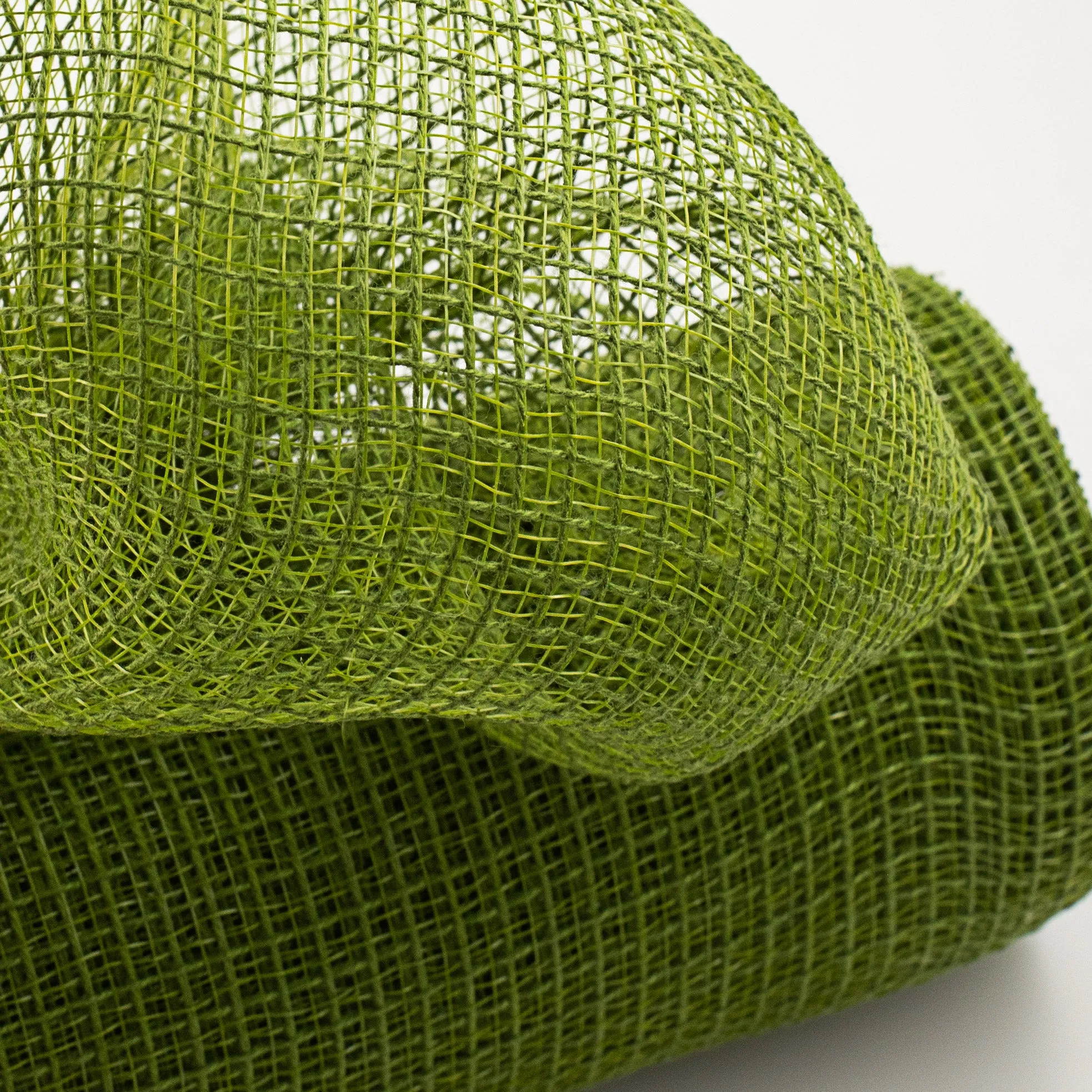 10" Fabric Mesh: Moss Green