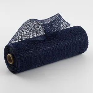 10" Fabric Mesh: Navy Blue