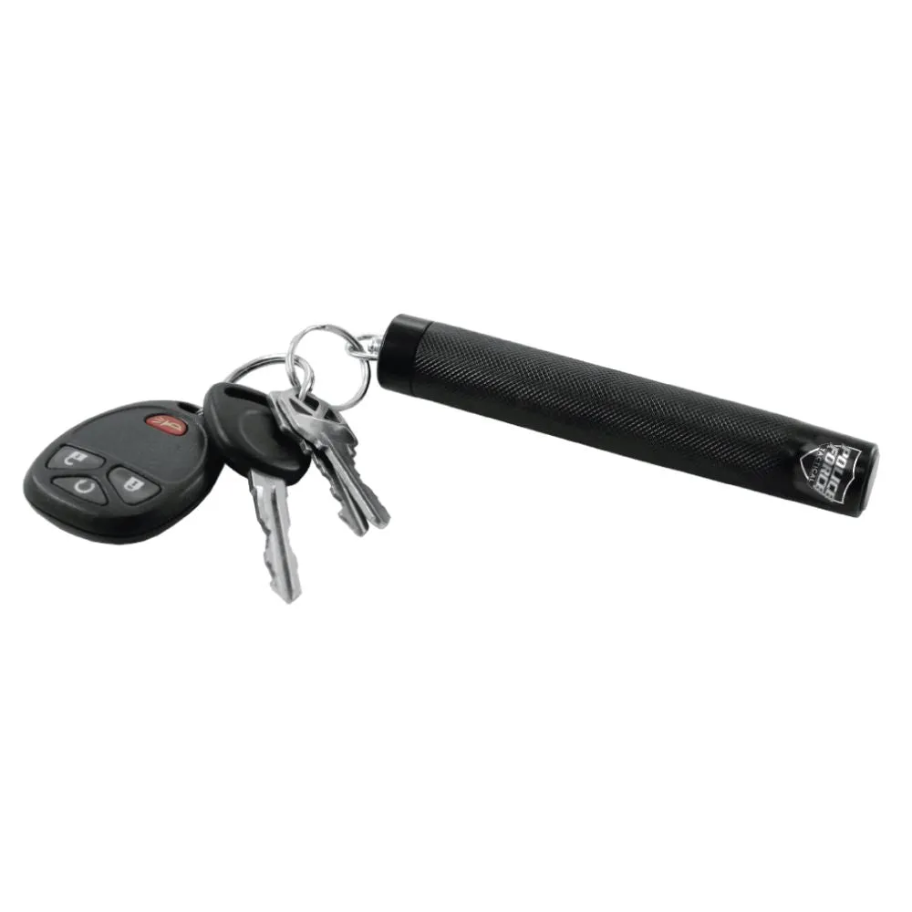 12 Inch Expandable Steel Baton w/ Keyring