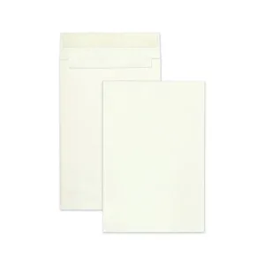 14 Lb Tyvek Open End Expansion Mailer Value Pack, #15 1/2, Flip-stik Flap, Redi-strip Closure, 12 X 16, White, 100/carton