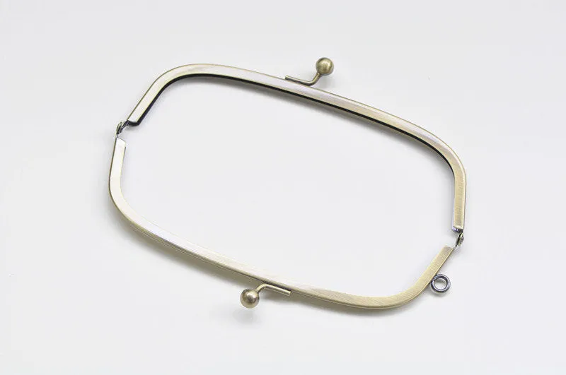 18cm Bronze Metal Purse Frame Clutch Purse Frame 18cm (7")