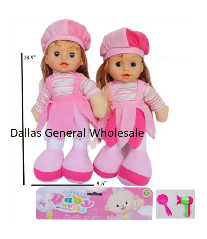 18" Adorable Toy Plush Baby Dolls Wholesale