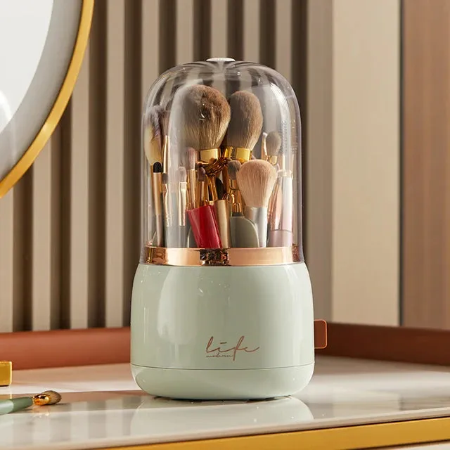 360°Rotating Makeup Organizer