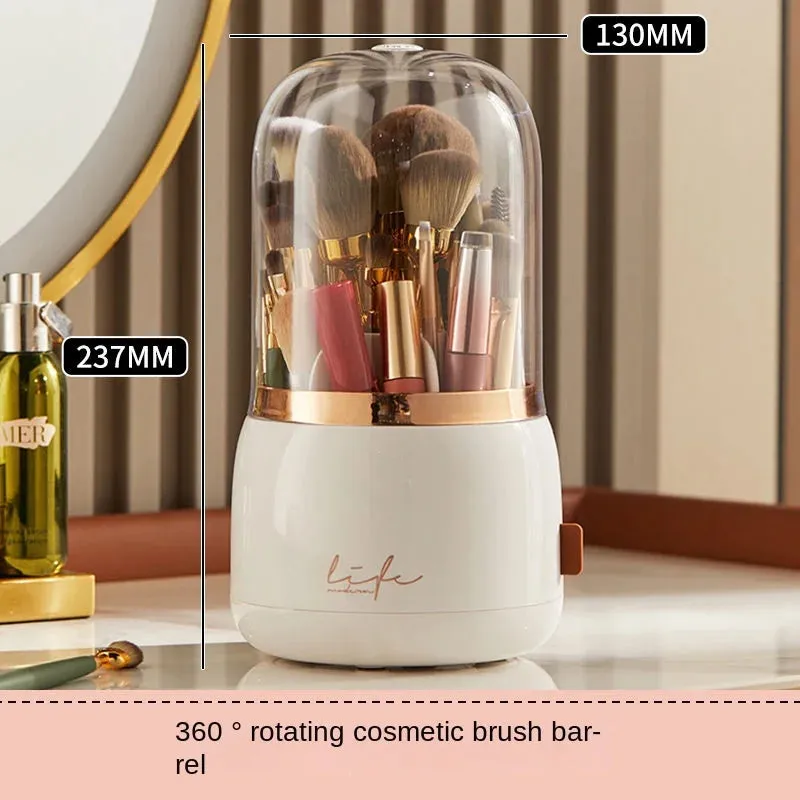 360°Rotating Makeup Organizer