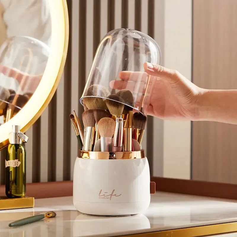 360°Rotating Makeup Organizer