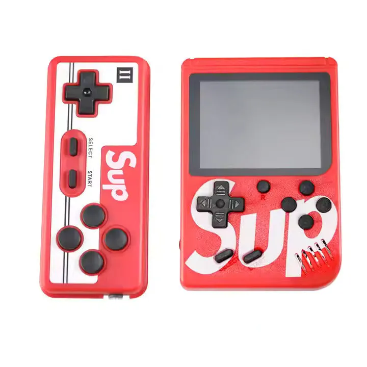 500-in-1 Handheld Gaming Console with 3.5-Inch Display and External Joystick (Random Colour)