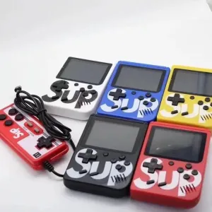 500-in-1 Handheld Gaming Console with 3.5-Inch Display and External Joystick (Random Colour)