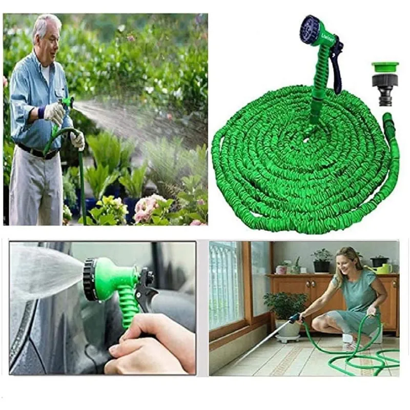 50Ft Magic Hose Expandable Garden Hose Cf-16-15C Green