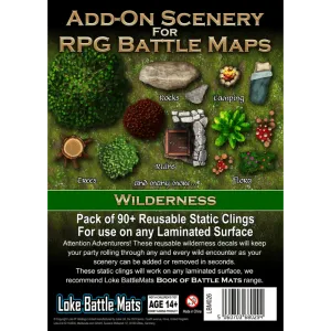 Add-On Scenery for RPG Maps - Wilderness