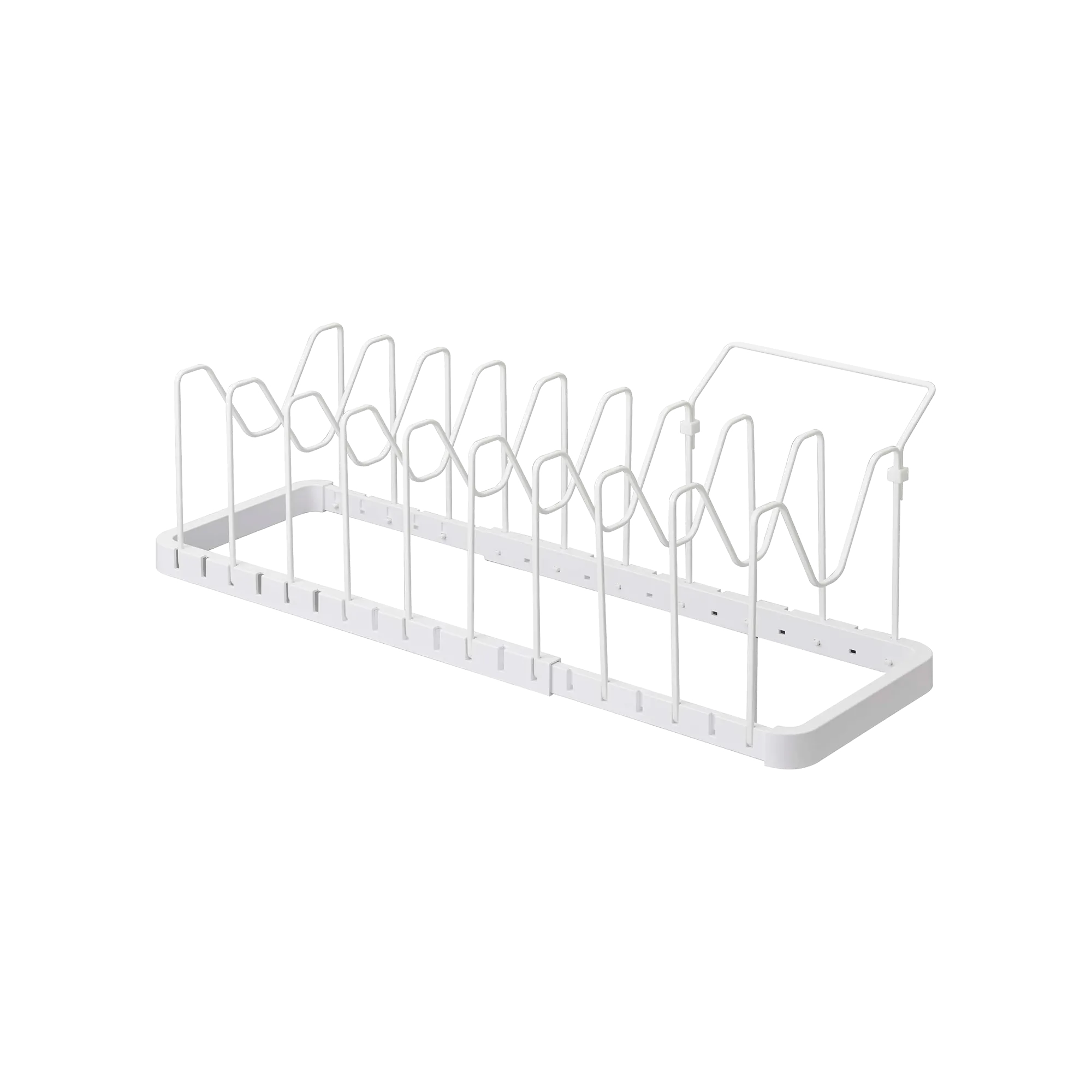 Adjustable Pot Lid Organizer - Steel