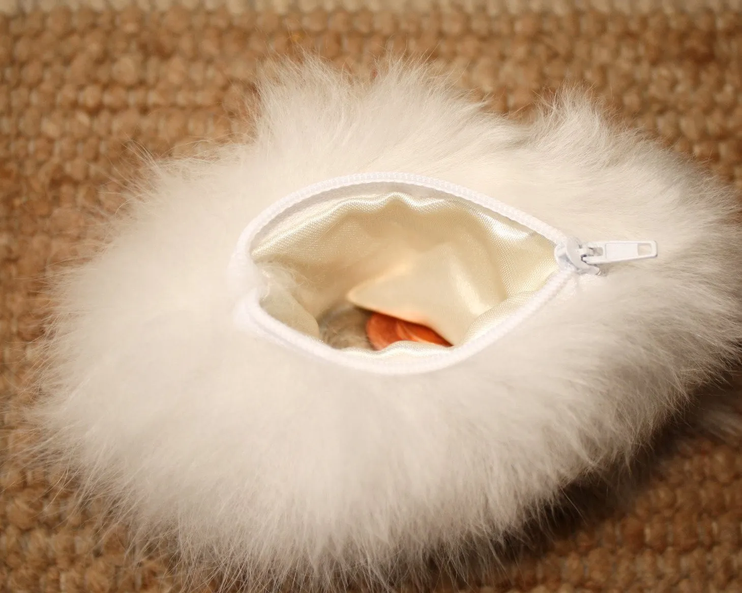 Alpaca Fur Coin Purse