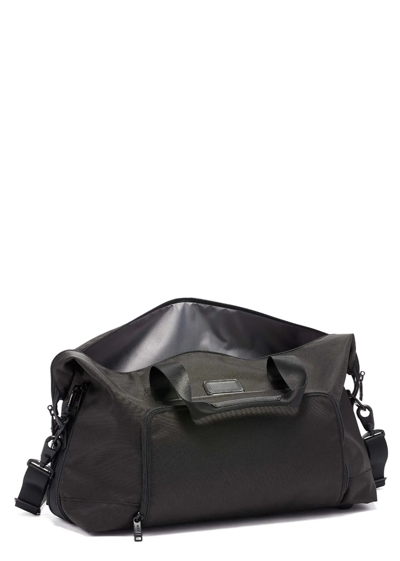 Alpha 3 Double Expansion Travel Satchel - Black