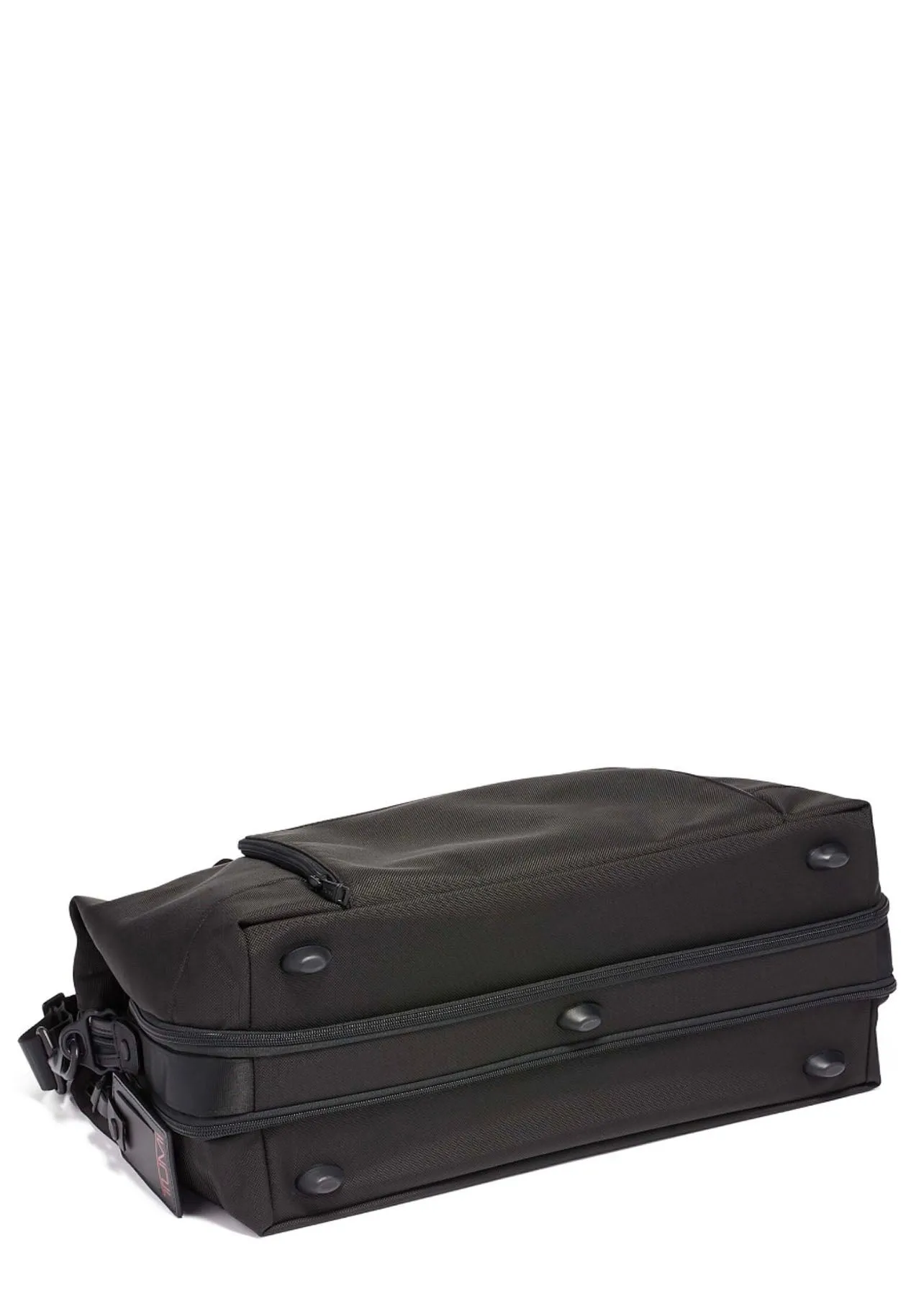 Alpha 3 Double Expansion Travel Satchel - Black