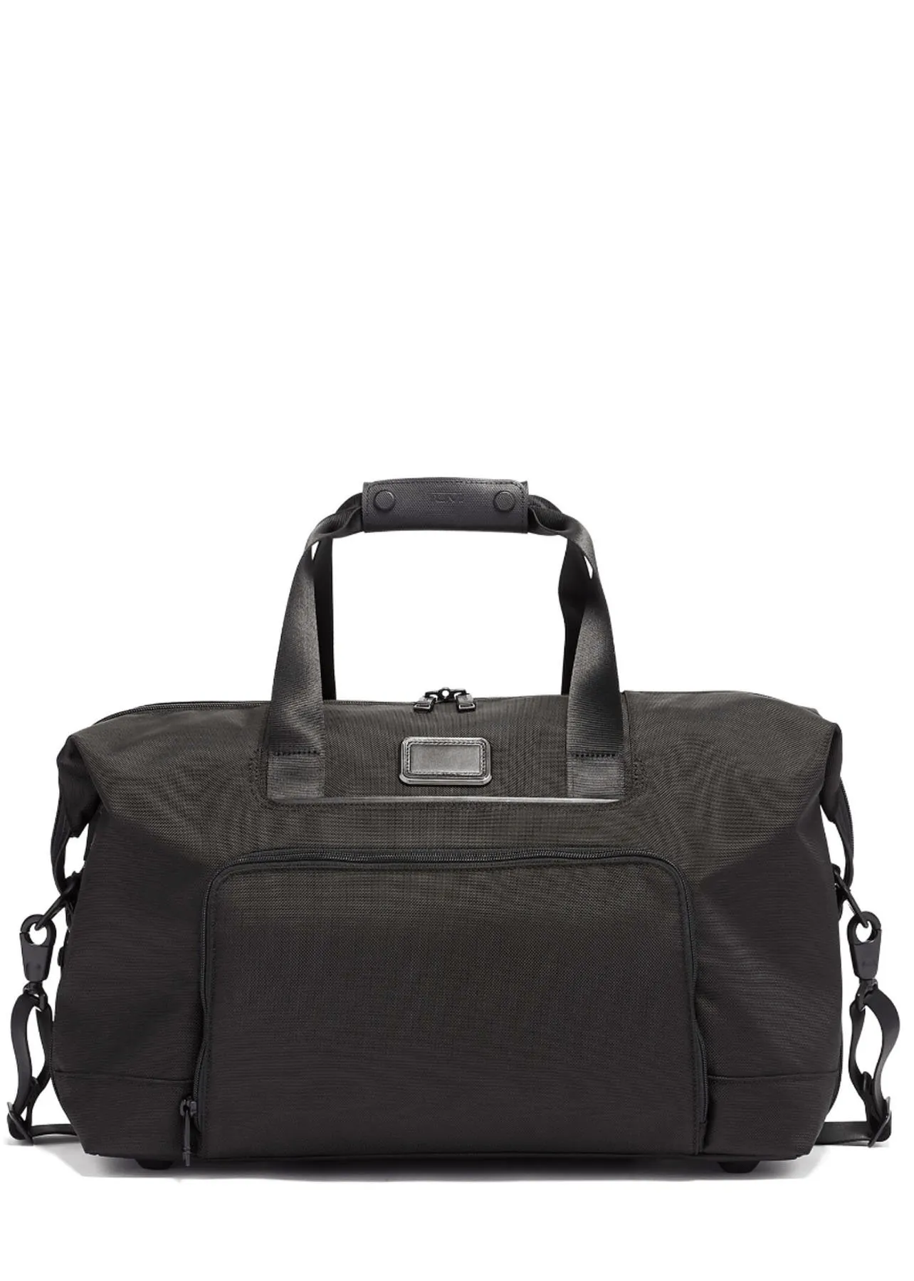 Alpha 3 Double Expansion Travel Satchel - Black