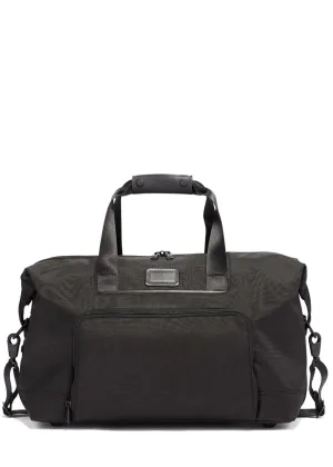 Alpha 3 Double Expansion Travel Satchel - Black