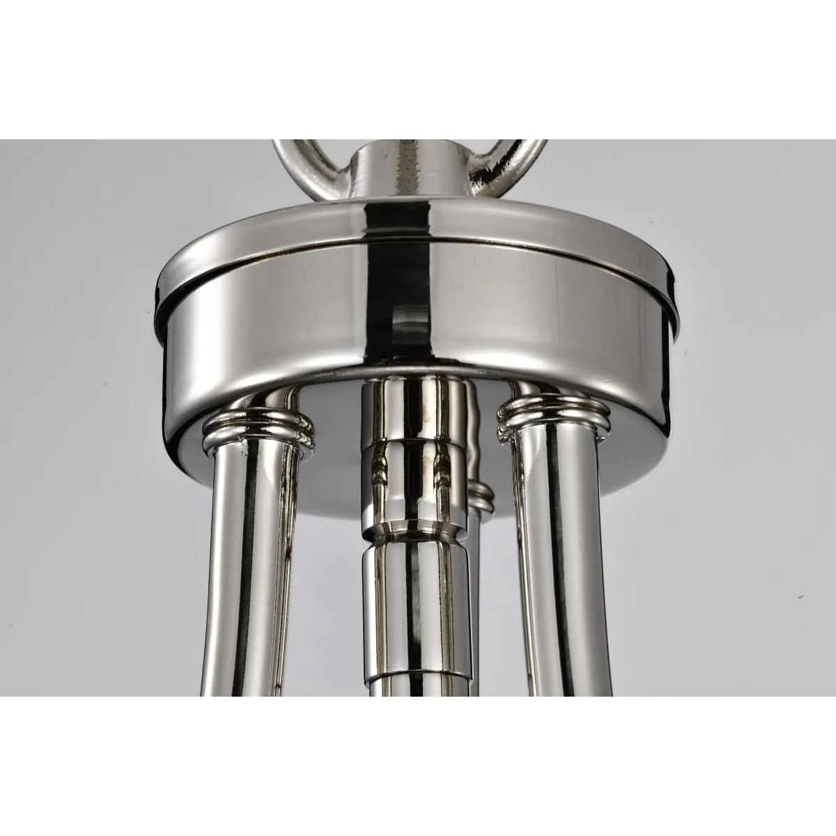 Amado 10 in. Pendant Light Polished Nickel Finish