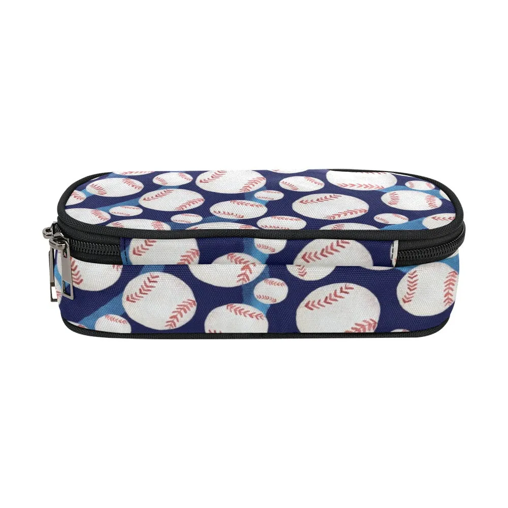 Baseball Pencil Pouch | Durable Organizer for Pens & Supplies