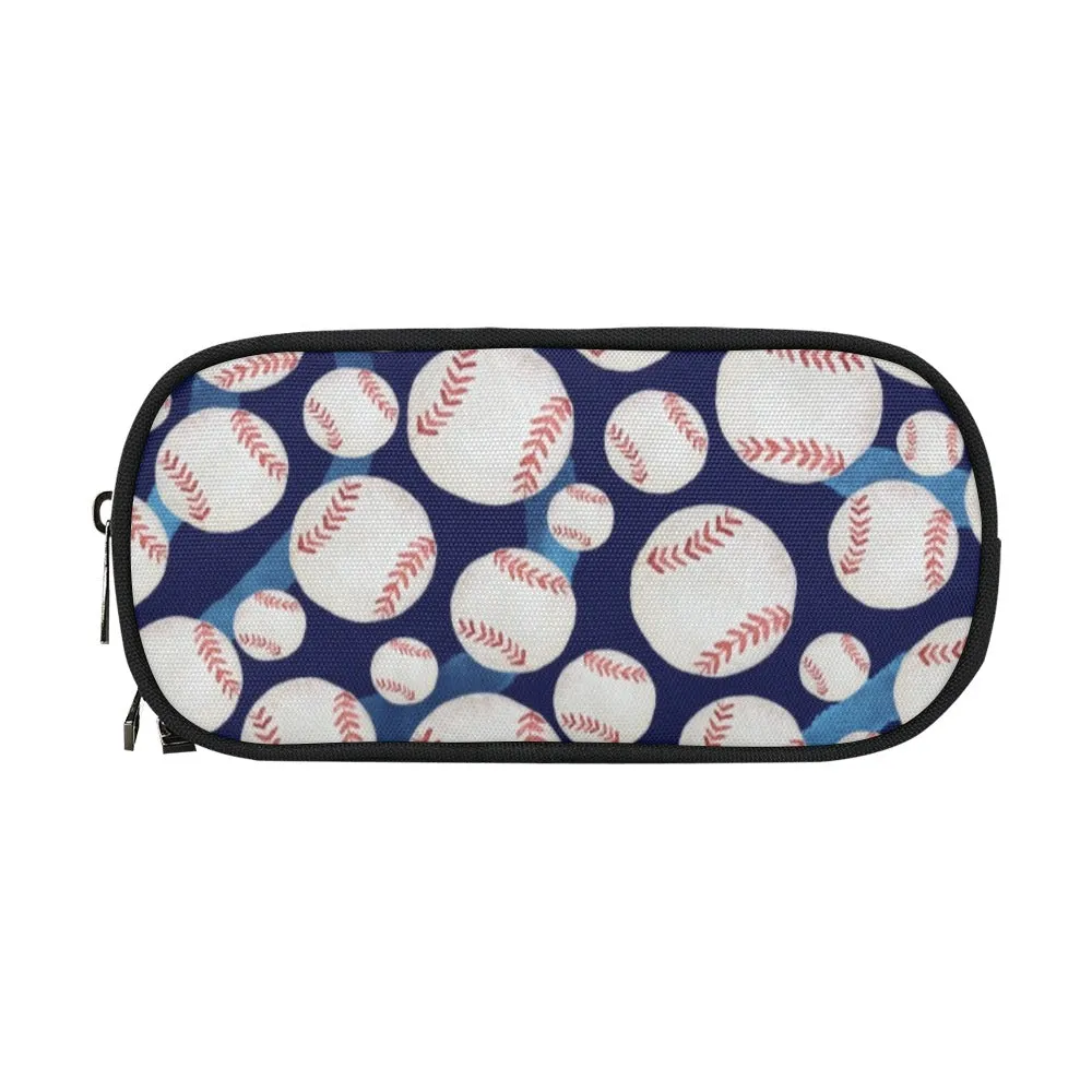 Baseball Pencil Pouch | Durable Organizer for Pens & Supplies