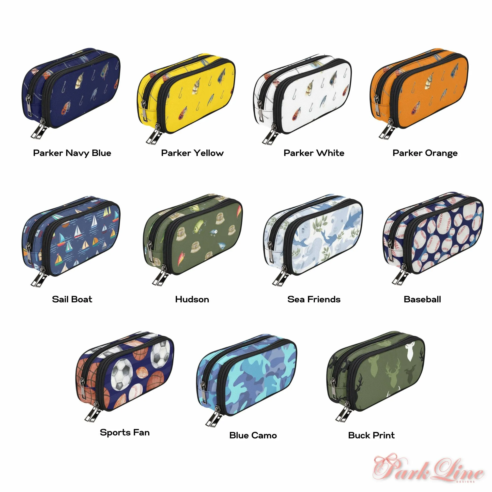 Baseball Pencil Pouch | Durable Organizer for Pens & Supplies