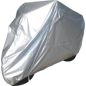 Bike It Motorcycle Rain Cover Large Fits 750-1000cc Silver