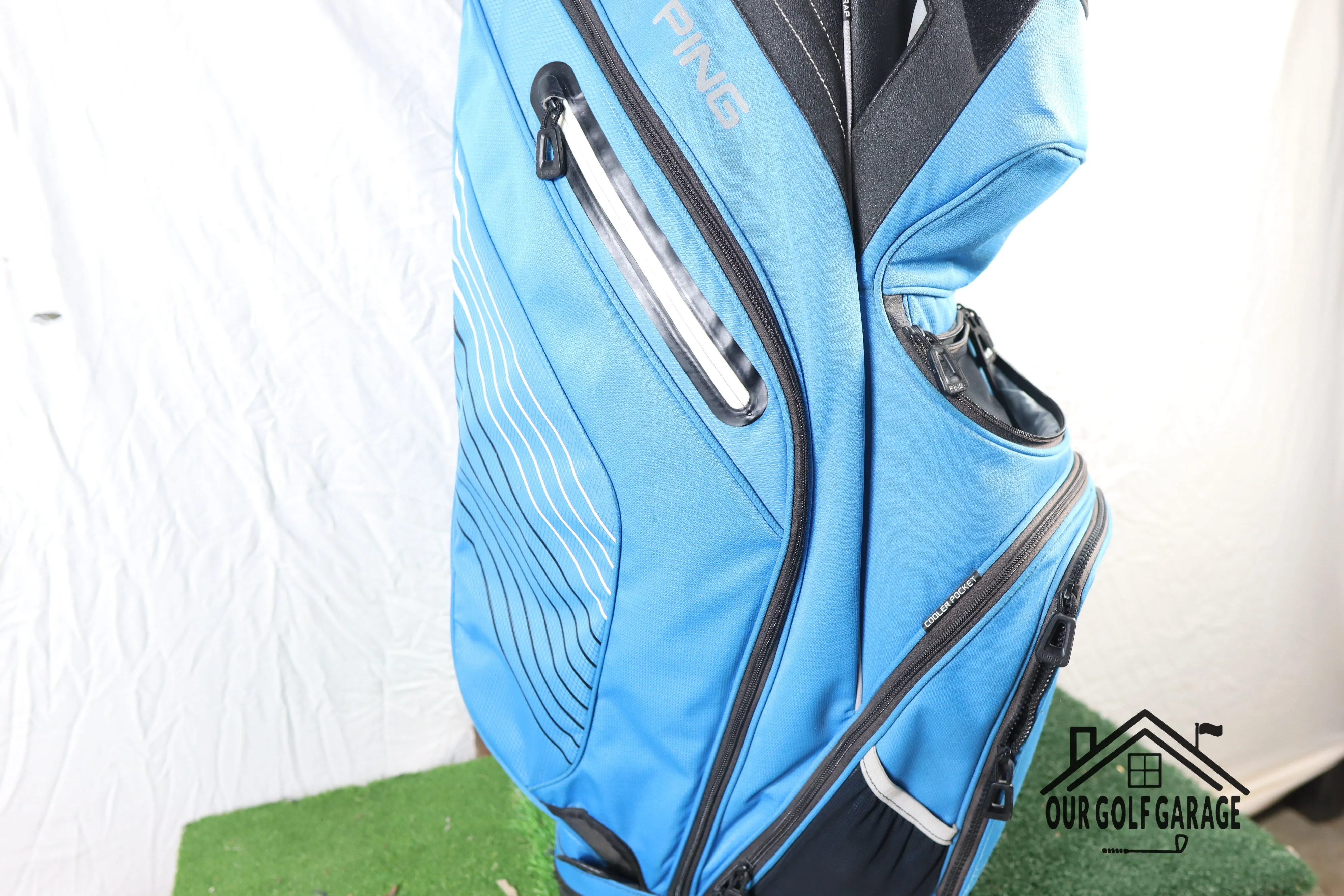 Blue Ping 14-Way Cart Bag