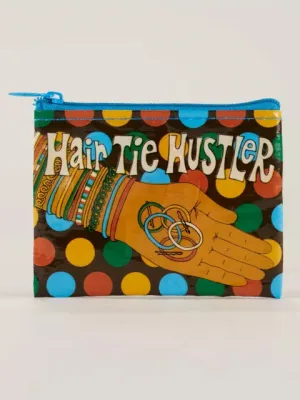 Blue Q Coin Purse  Hair Tie Hustler