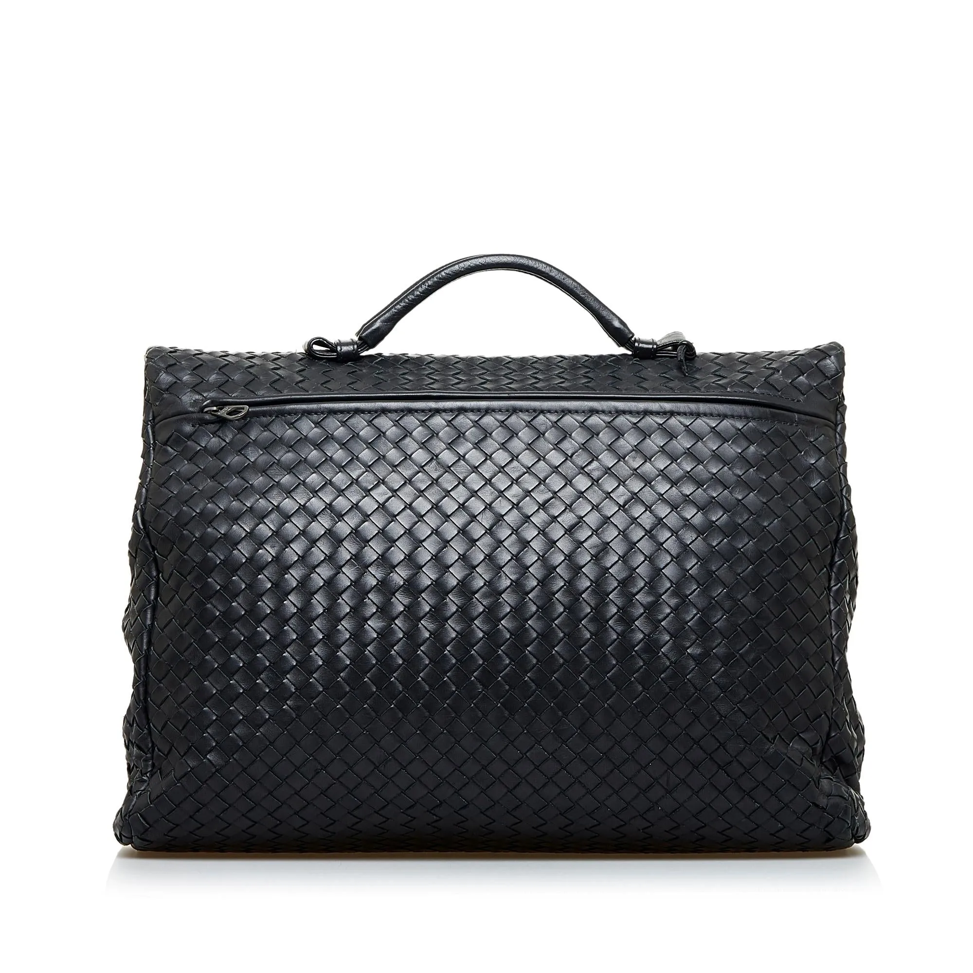 Bottega Veneta Intrecciato Envelope Briefcase (SHG-U1EOWd)