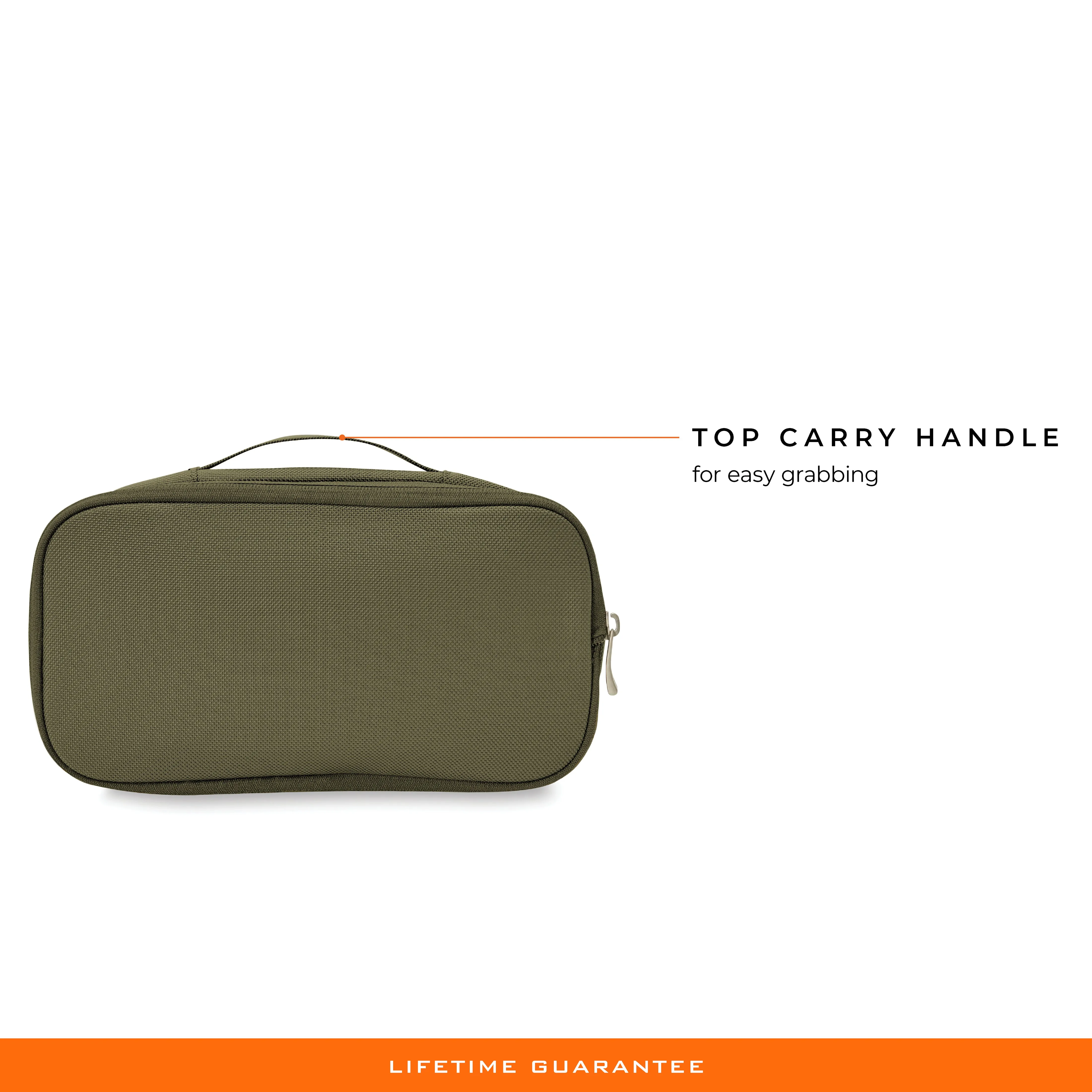 Briggs & Riley Baseline Expandable Essentials Kit-Olive