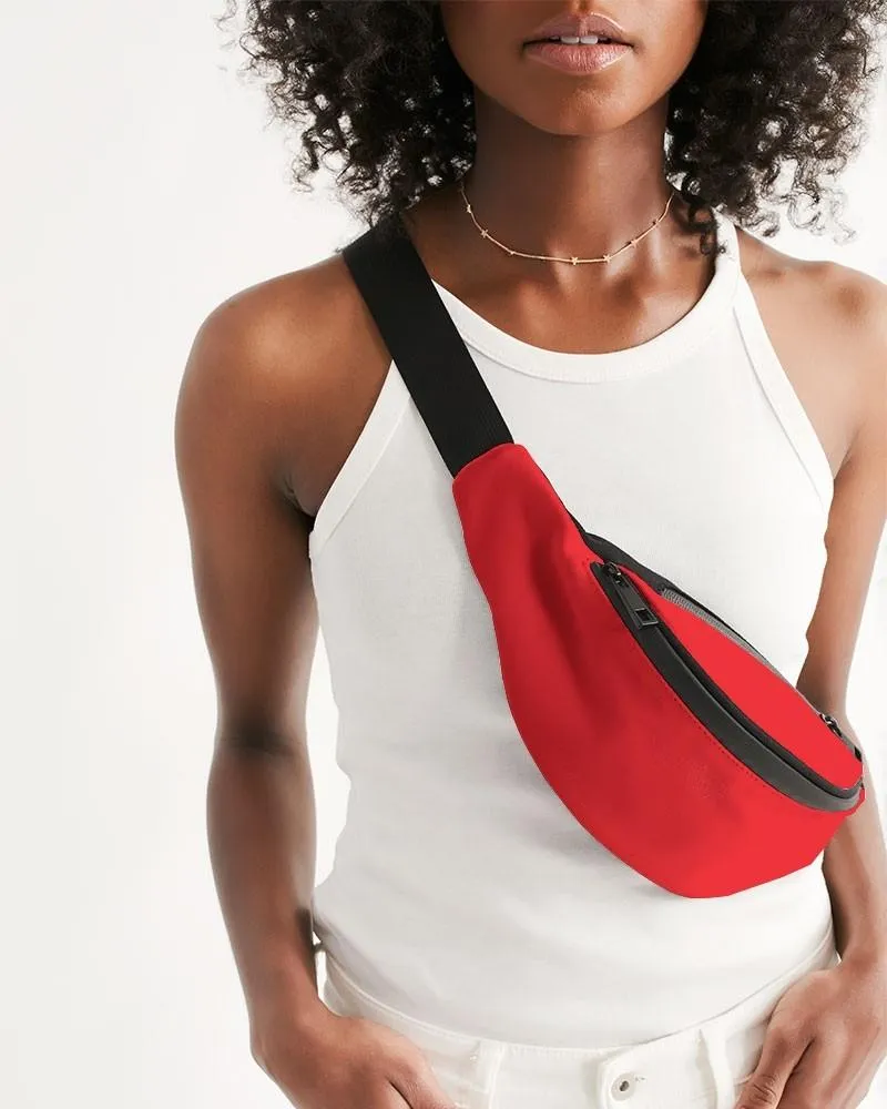 Bright Red Belt Bag | Bright Pure Red | C0M100Y100K0