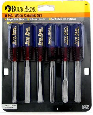 BUCK CARVING TOOL SET