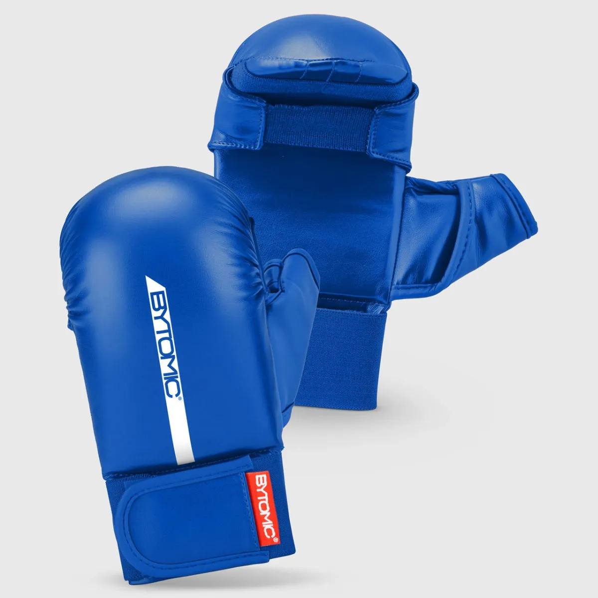 Bytomic Red Label Karate Mitt with Thumb Blue/White