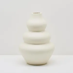 Calabash Vase - Bone - Medium