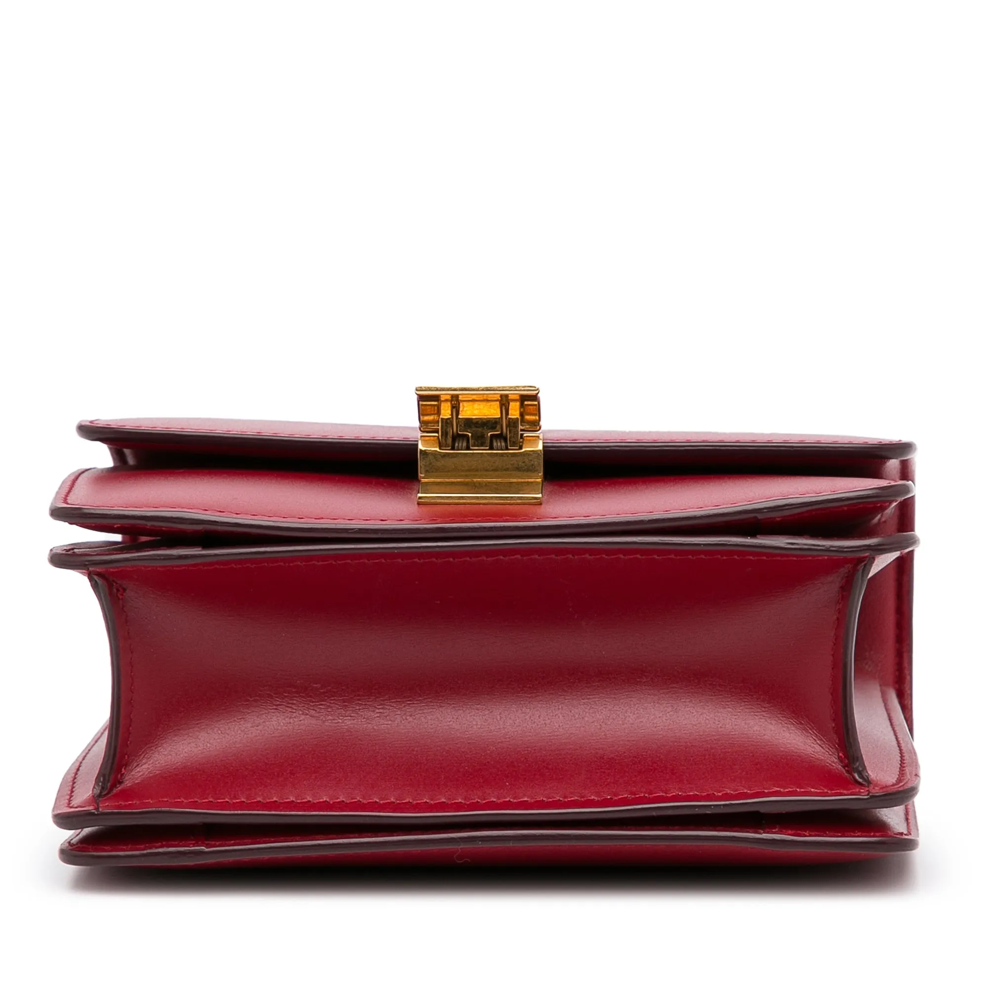 Celine Classic Box Small Red Calfskin