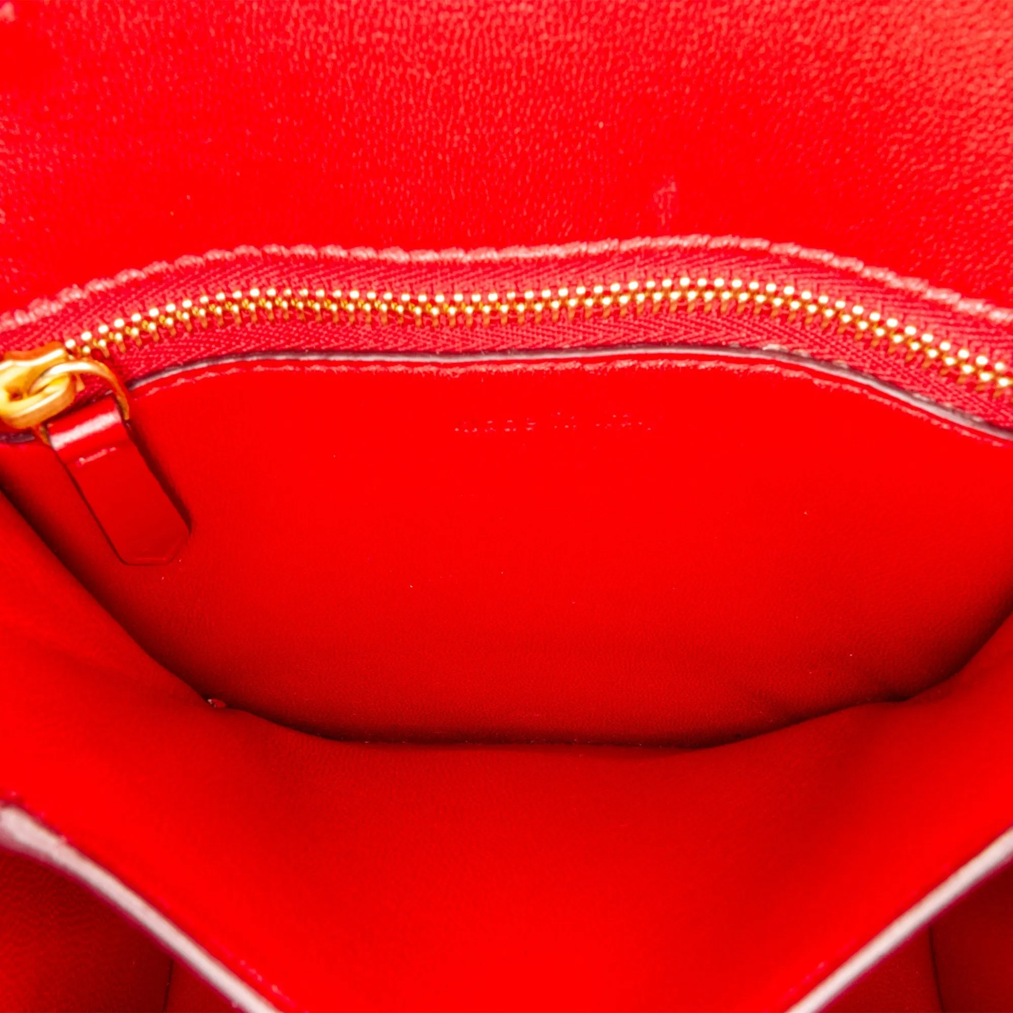 Celine Classic Box Small Red Calfskin