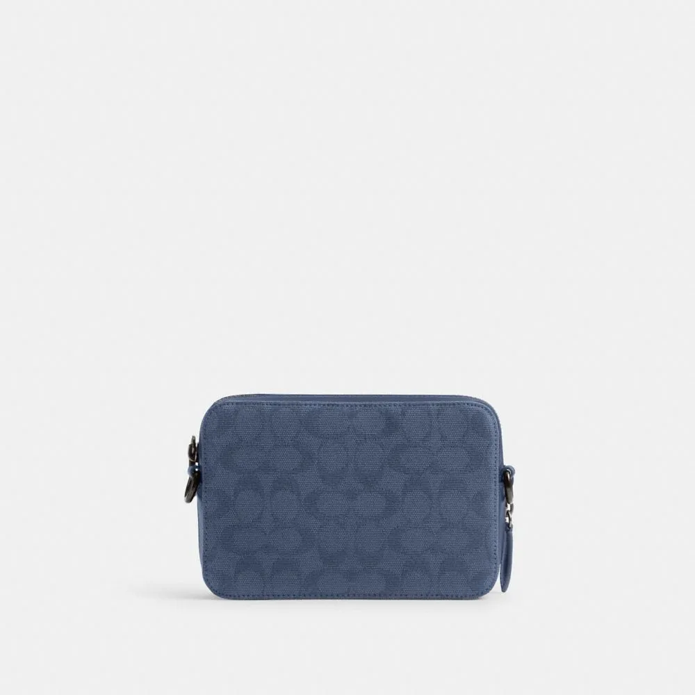 Charter Crossbody 19 In Signature Canvas Jacquard