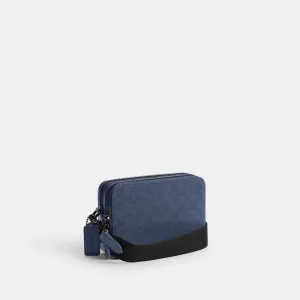 Charter Crossbody 19 In Signature Canvas Jacquard