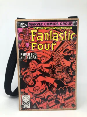 Clearance Corner Vintage Comic Book Purse - Fantastic Four July 1980