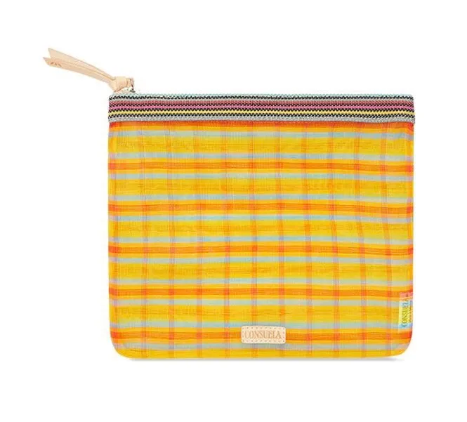 Consuela Luz Extra Large Slim Zip Pouch 1500