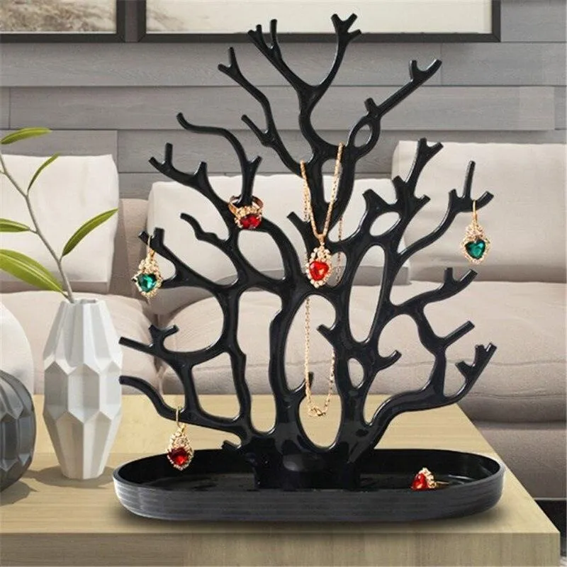 Coral Reef Antler Jewelry Organizer Tree for Stylish Accessory Display