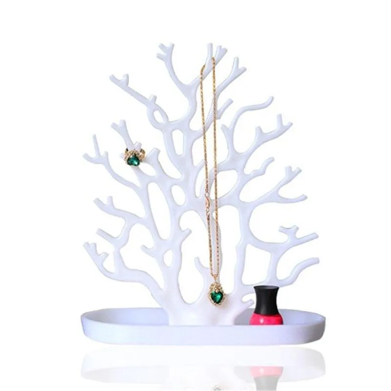 Coral Reef Antler Jewelry Organizer Tree for Stylish Accessory Display