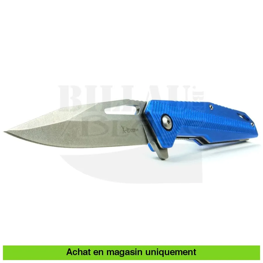 Couteau pliant X-Treme Striking Bleu