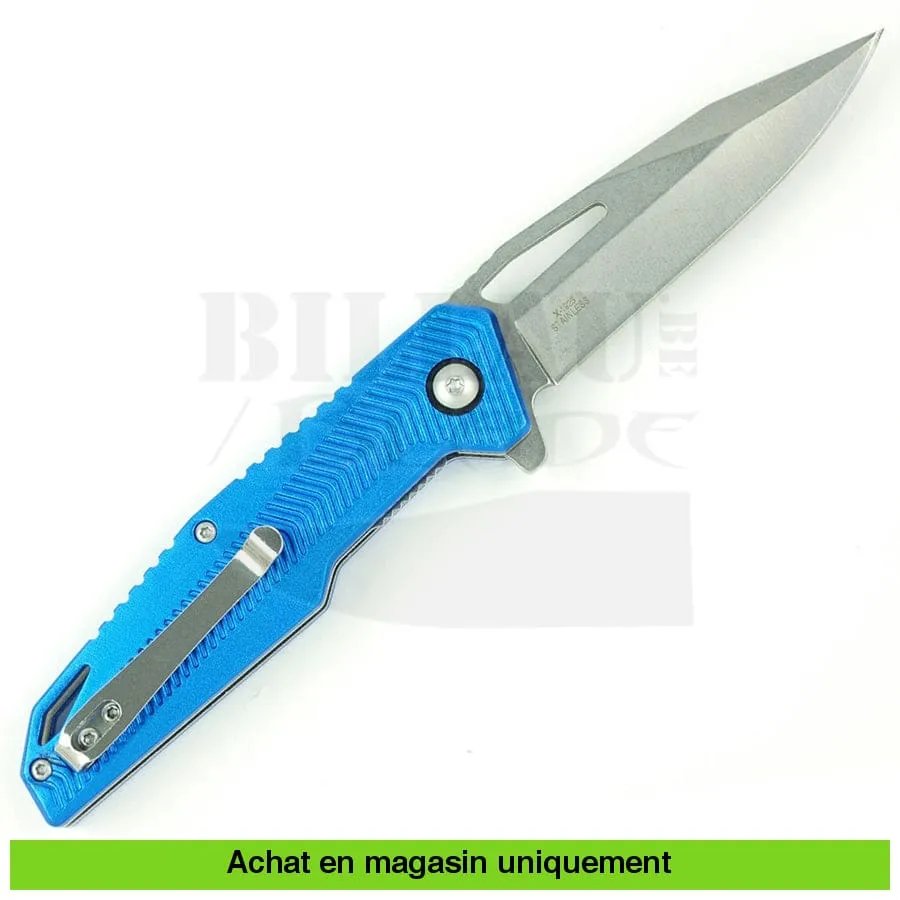 Couteau pliant X-Treme Striking Bleu