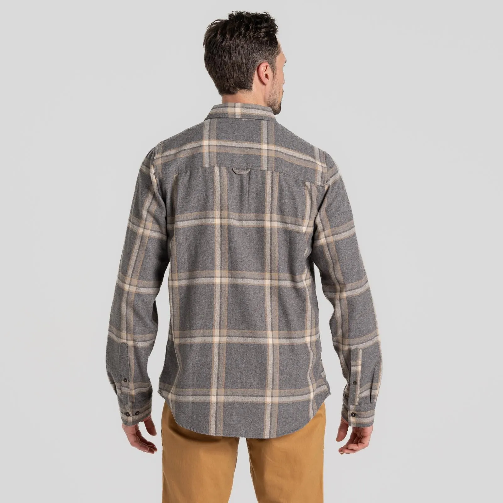 Craghoppers Mens Gage Long Sleeve Winter Weight Heritage Checked Shirt