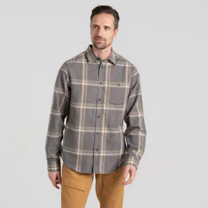 Craghoppers Mens Gage Long Sleeve Winter Weight Heritage Checked Shirt