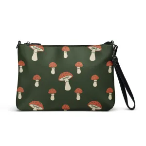 Crossbody Bag Cottage Mushrooms | Green