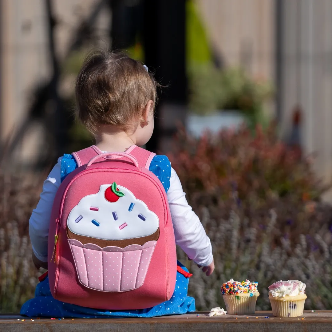 Cupcake Harness Toddler Backpack - Dabbawalla Bags