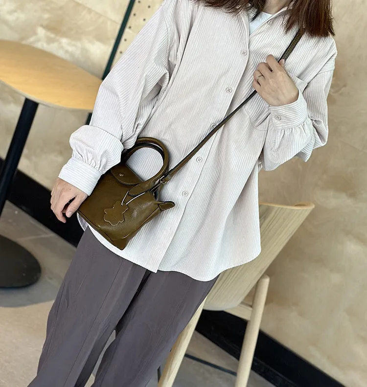 Cute Womens Leather Over The Shoulder Bag Crossbody Small Bags For Women