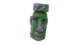 Easter Island statue with Moss