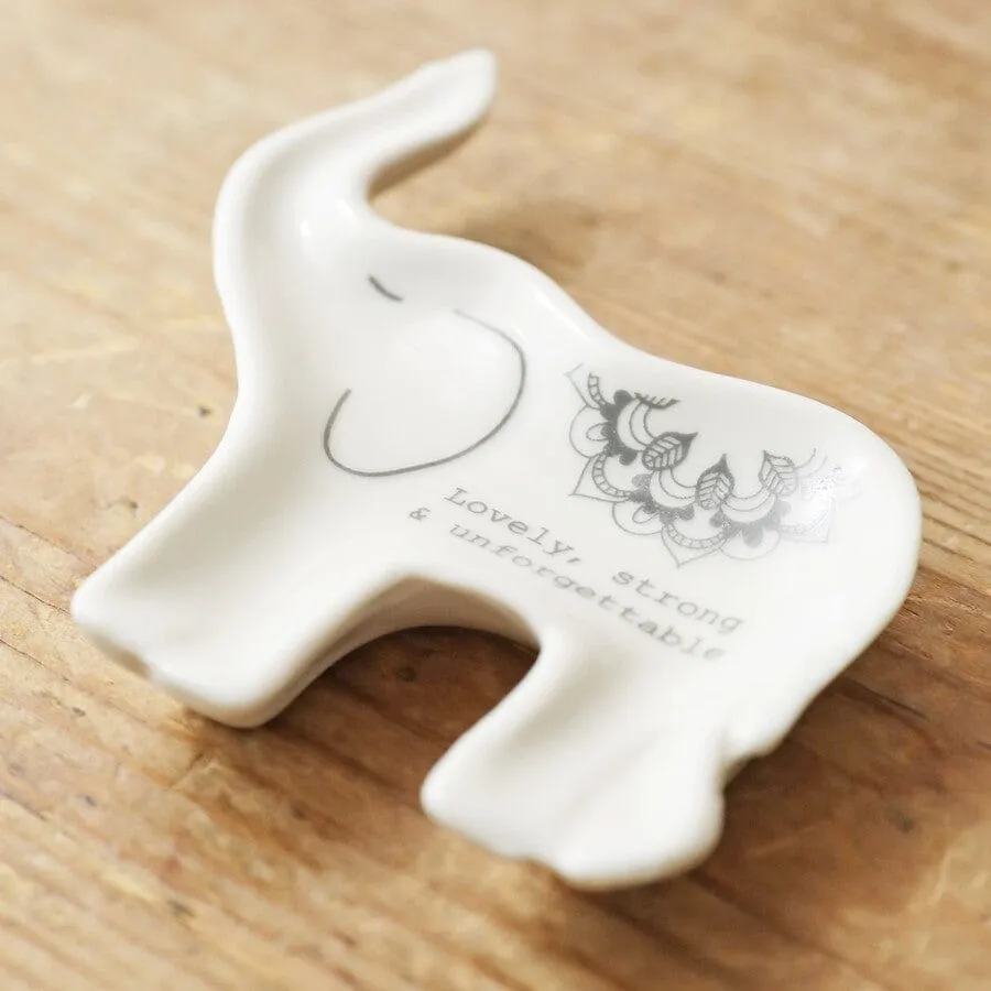 Elephant Trinket Dish